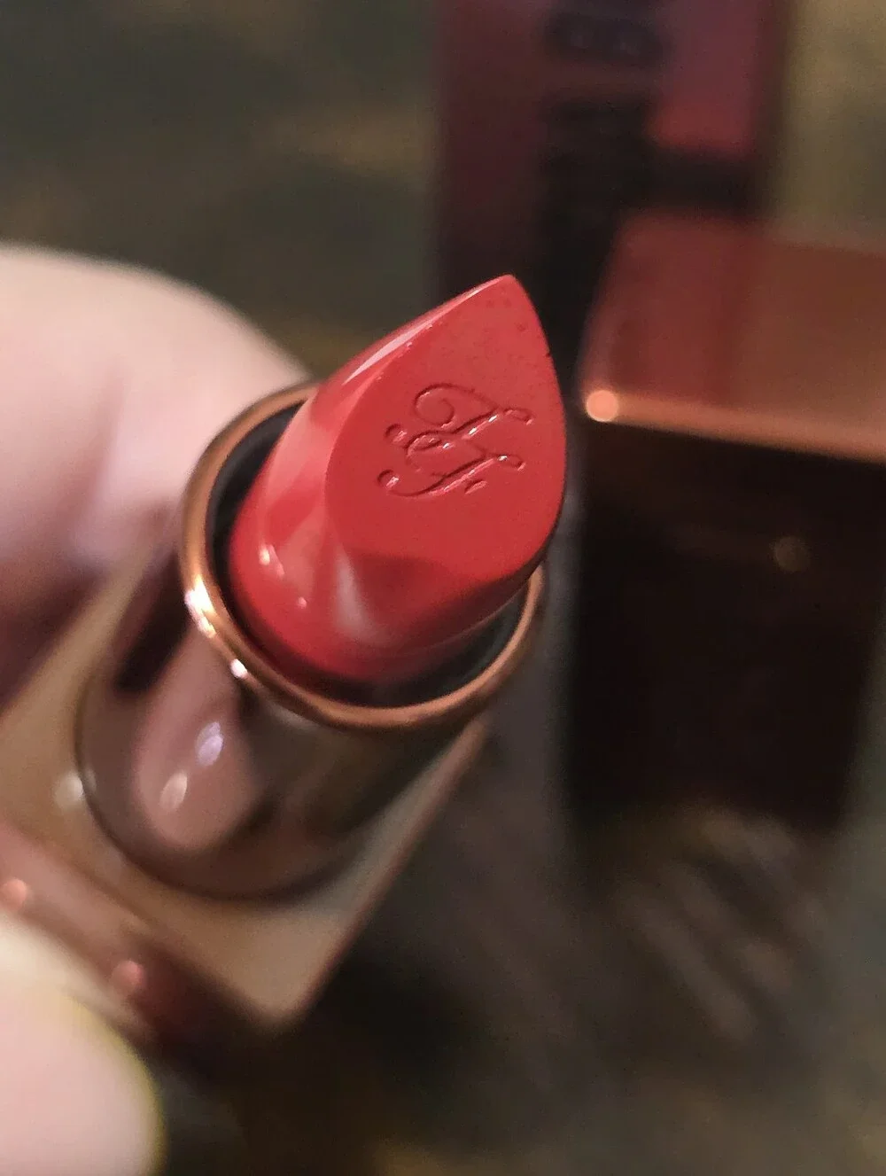 Too Faced Cocoa Bold Cream lipstick